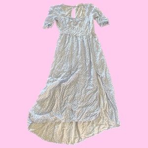 Blue floral Hollister dress